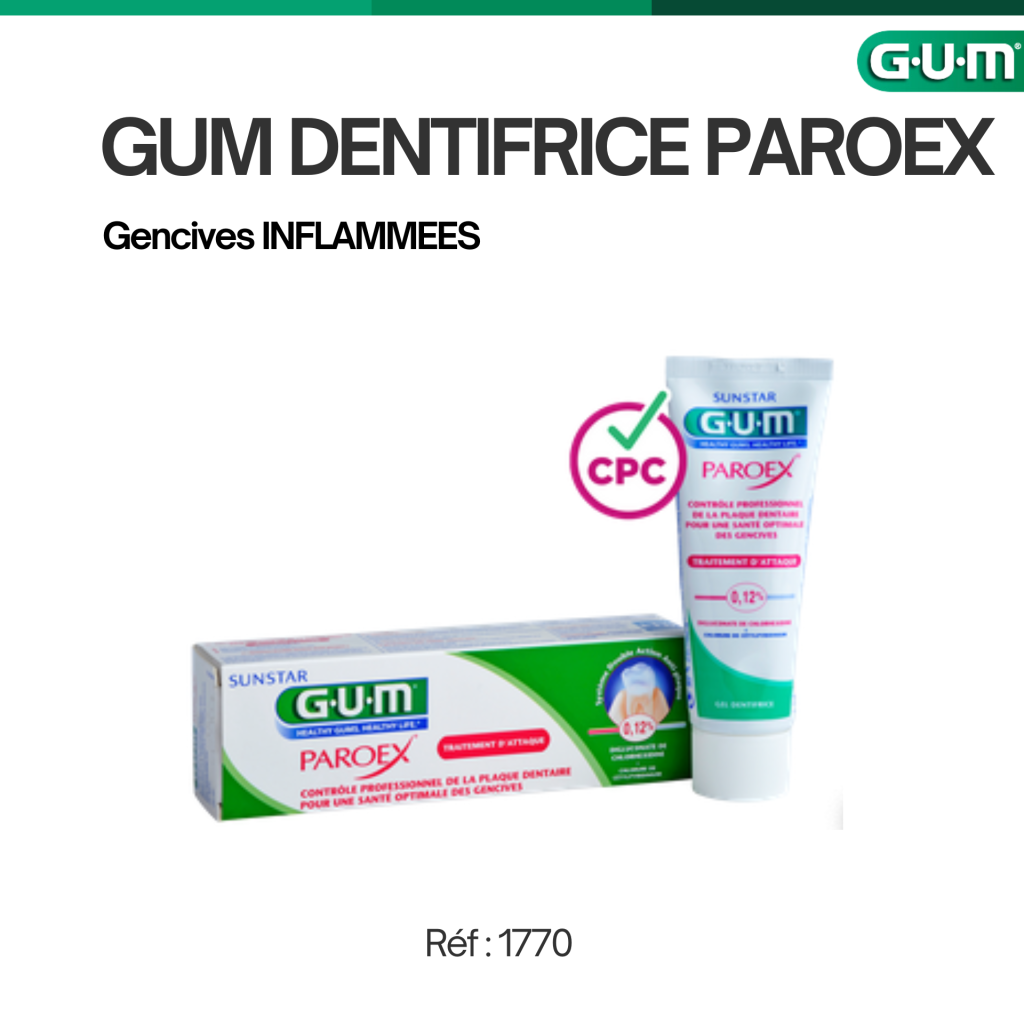 gum dentifrice paroex